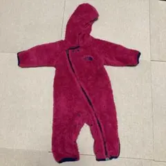The North Face フリースロンパース ピンク