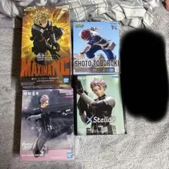 ヒロアカ爆豪勝己、轟焦凍、鳴海弦2種、フィギュアセット