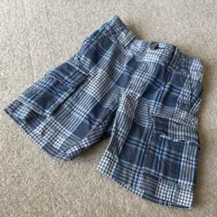 Tommy Hilfiger チェック柄カーゴショーツ ハーフパンツ　4T