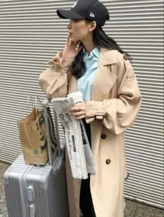 EVRIS オーバーサイズトレンチコートのサムネイル