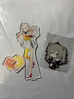 ホロライブ 獅白ぼたん アクスタ ラバスト2点セット バラ売り⭕️