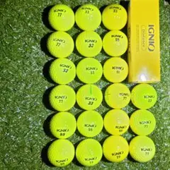 IGNIO- Distance - 24球 【3球新品】2ダース分　黄のサムネイル