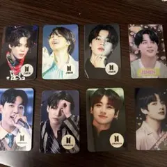 JIMIN JUNGKOOK K-POPタレントカード8枚セット