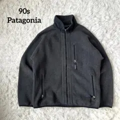 Patagonia シンチラ フルジップ フリース グレー M USA製 90s