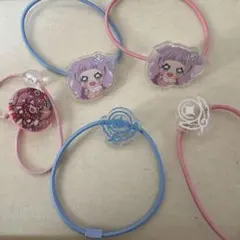 プリキュア　ヘアゴム　5個セット