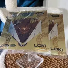 LOKI　粘着　テンション ラバー 裏 ソフト ピンポン　赤　黒　２枚　セット