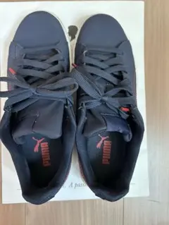RKねこ♪様専用 PUMA ネイビー スニーカー23センチ