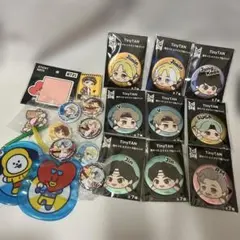 BTS TinyTAN BT21 缶バッジ　パスケース　まとめ売り　追加品あり