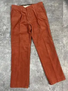 【超美品】フィダート FIDATO 厚地スラックス パンツ 85サイズ　オレンジのサムネイル