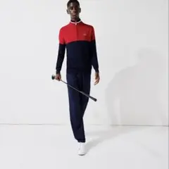 新品】ラコステ XLサイズ/日本XXL/サーマルワッフルニット Lacoste 