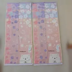 すみっコぐらし　しろくま　フェイスタオル 2枚セットのサムネイル