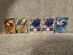 ポケモンカードセット ラウドボーンEX バオジアンEX 5枚セット　美品のサムネイル