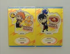 日向翔陽・影山飛雄 アクリルスタンドセット ハイキュー キャラグルメ