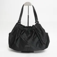 【美品】アニエスべー ハンドバック ショルダー ナイロン ボストン