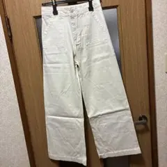 JESSE KAMM】ホワイト ワイドパンツ コットン | Mercari