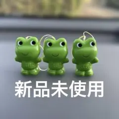 ✦ レトロ ケロヨン ケロちゃん ソフビ　指人形 3体セット ✦