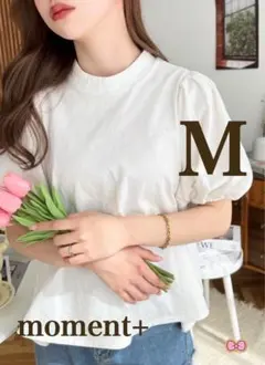 moment + 半袖tシャツ　M 未使用品のサムネイル