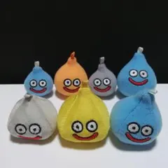 ドラクエ スライム ちびぬいぐるみ マスコット 7点セット
