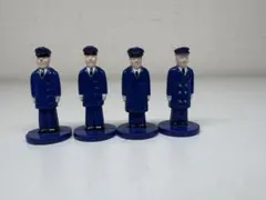 カプセルプラレール きかんしゃトーマス 情景人物フィギュア 2種 4体セット