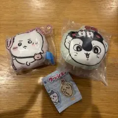 映画ちいかわ 人魚の島のひみつ クッションマスコット　ちいかわ、セイレーン&人魚