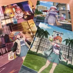 五等分の花嫁クリアファイル 4枚セット