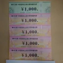 ビックカメラ コジマ 株主優待券 5000円分 匿名発送