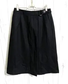 DIRECTOIRE ウール ラップスカート ミディ丈 フレアースカート