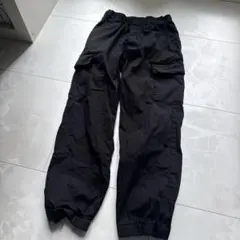 GLOBAL WORK カーゴパンツ ブラック 140cm 黒