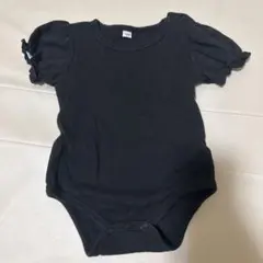 ブラック パフスリーブ ロンパースのサムネイル