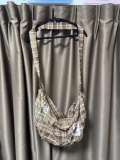 正規店購入 DROPDEAD チェック柄 ショルダーバッグ