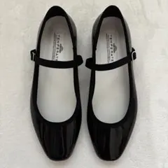 TEMPERATE ストラップ付きフラットシューズ　防水　24cm