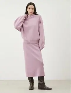 MilaOwen ドレープネックニットセットアップ サイズ0