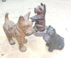 レアユニークデザイントスカノ鋳物アイアンいたずら(オシッコ)する犬
