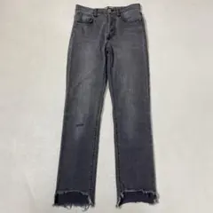 ジャーナルスタンダード レリューム アシンメトリーヘム ダメージ加工デニムパンツ