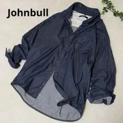 JOHNBULL ジョンブル　デニムシャツ　ドルマンスリーブ　インディゴ　Fのサムネイル