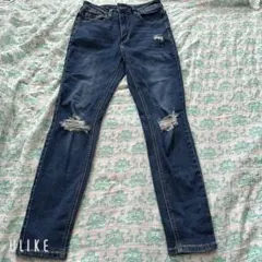 SHEIN スキニーデニム サイズS ダメージ加工