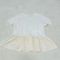 dahlia ダリア　ドッキング　Tシャツ　ブラウス　フリル　ポケットTのサムネイル