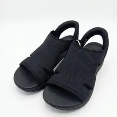 ​【未使用級/タグ付】スケッチャーズ スリップインズ サンダル 24.0cm 黒のサムネイル