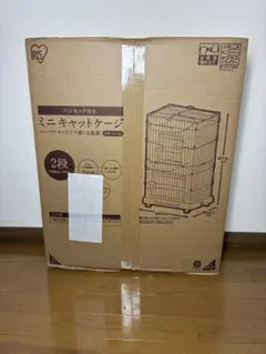 【新品•完全未開封】　IRIS ミニキャットケージ 2段PMCC-115Hのサムネイル
