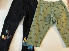 恐竜柄 ズボン キッズ 2枚セット