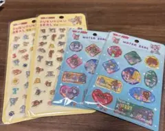 トムとジェリー ぷくぷくシール ウォーターシール 4種セット