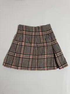 SNIDEL チェックミニスカート