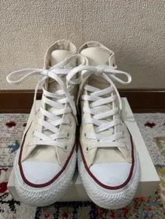 CONVERSE ALL STAR アイボリー ハイカット 22.5