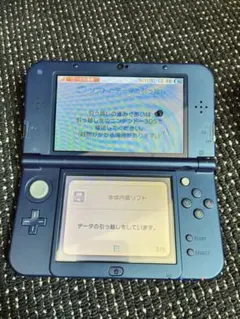 New 3DS LL 本体　メタリックブルー　ジャンク扱い