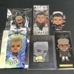 ELLYクリアカード　千社札　クリアカード　ミニのぼり