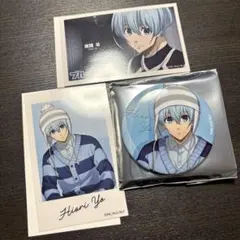 ブルーロック まねきねこ　氷織羊 缶バッジ フォトカードセット　新品✨