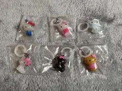 ハローキティ　めじるしアクセサリー　コンプリート　6点