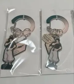 呪術廻戦 ファンパレくじ 懐玉・玉折 カラビナアクリルキーホルダー 伏黒甚爾2つ