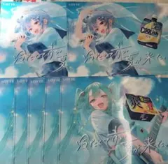 【全2種セット】初音ミク 星街すいせい　クリアファイルのサムネイル