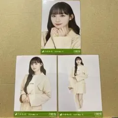 乃木坂46 2024.May-Ⅱ レモンイエロー 生写真 川崎桜 3種コンプ